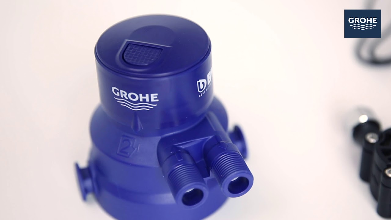 Installation of the new GROHE Blue Pure with Ultrasafe Filter