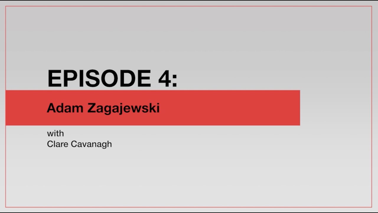 Adam Zagajewski - Encounters with Polish Literature - S1E4