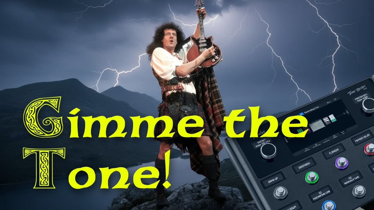 Пресет Fender Tone Master Pro "Gimme the Prize" Брайана Мэя! Посмотрите и послушайте, как я его с...