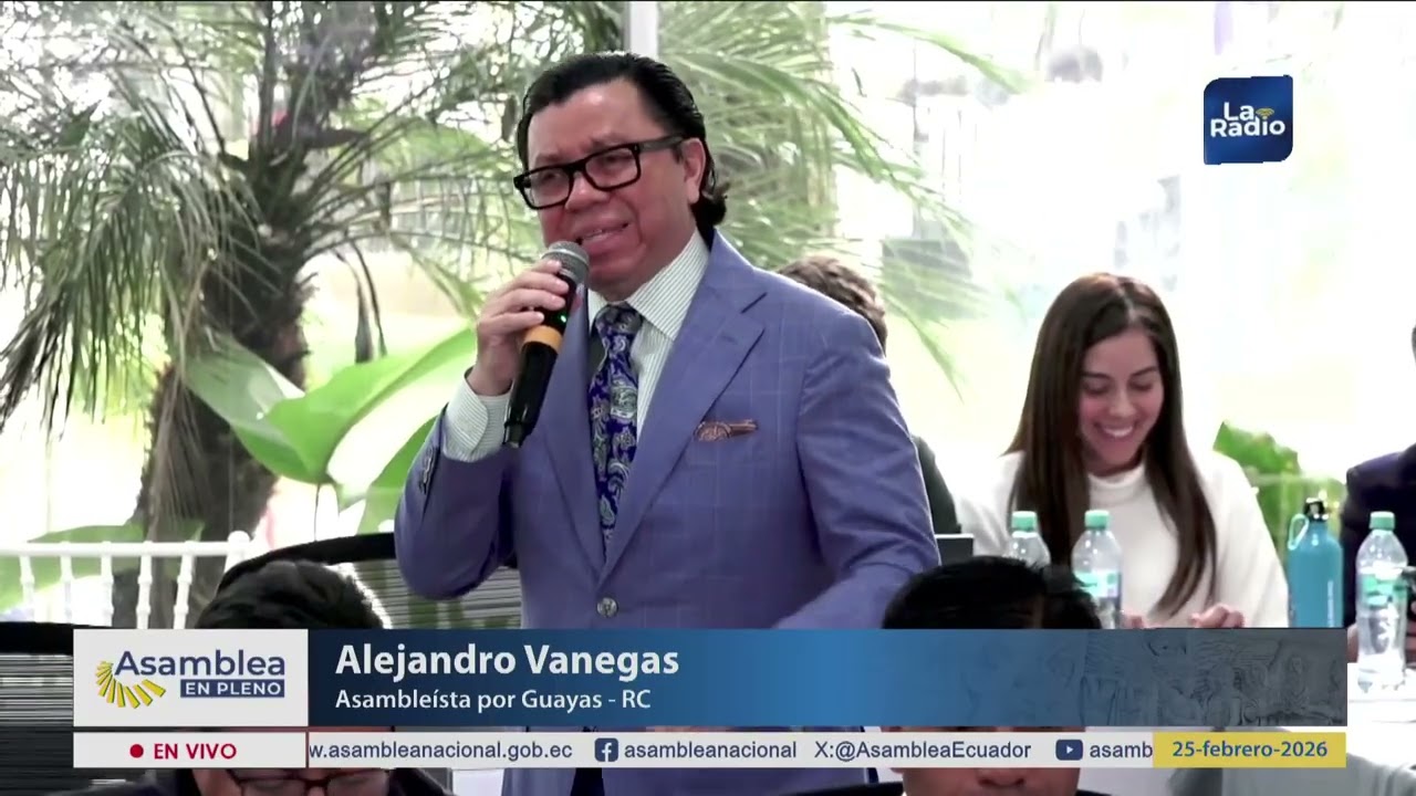 Asambleísta Alejandro Vanegas - Sesión 067