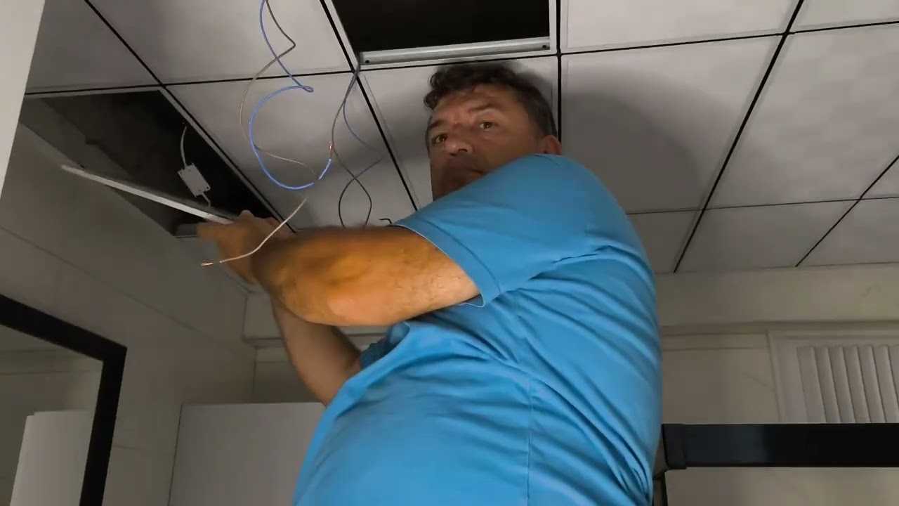 BANYO TAVAN LED LAMBASI MONTAJI NASIL YAPILIR