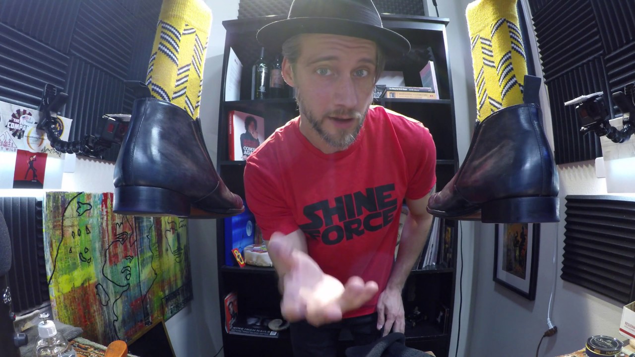 World's Sexiest Mens Boot? | ASMR Shoe Shine | Proper Shoe Care | High Gloss Shine | Magnanni Lucero