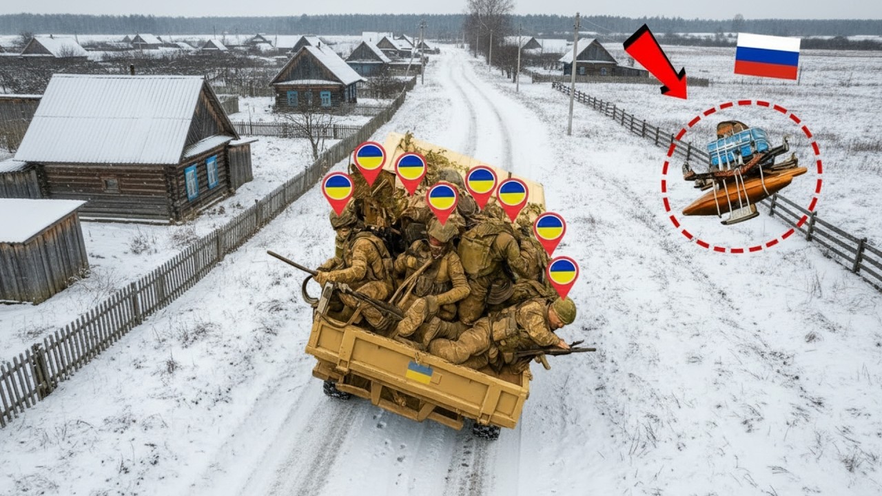 Операция российских спецназовцев запечатлена на видео с беспилотника