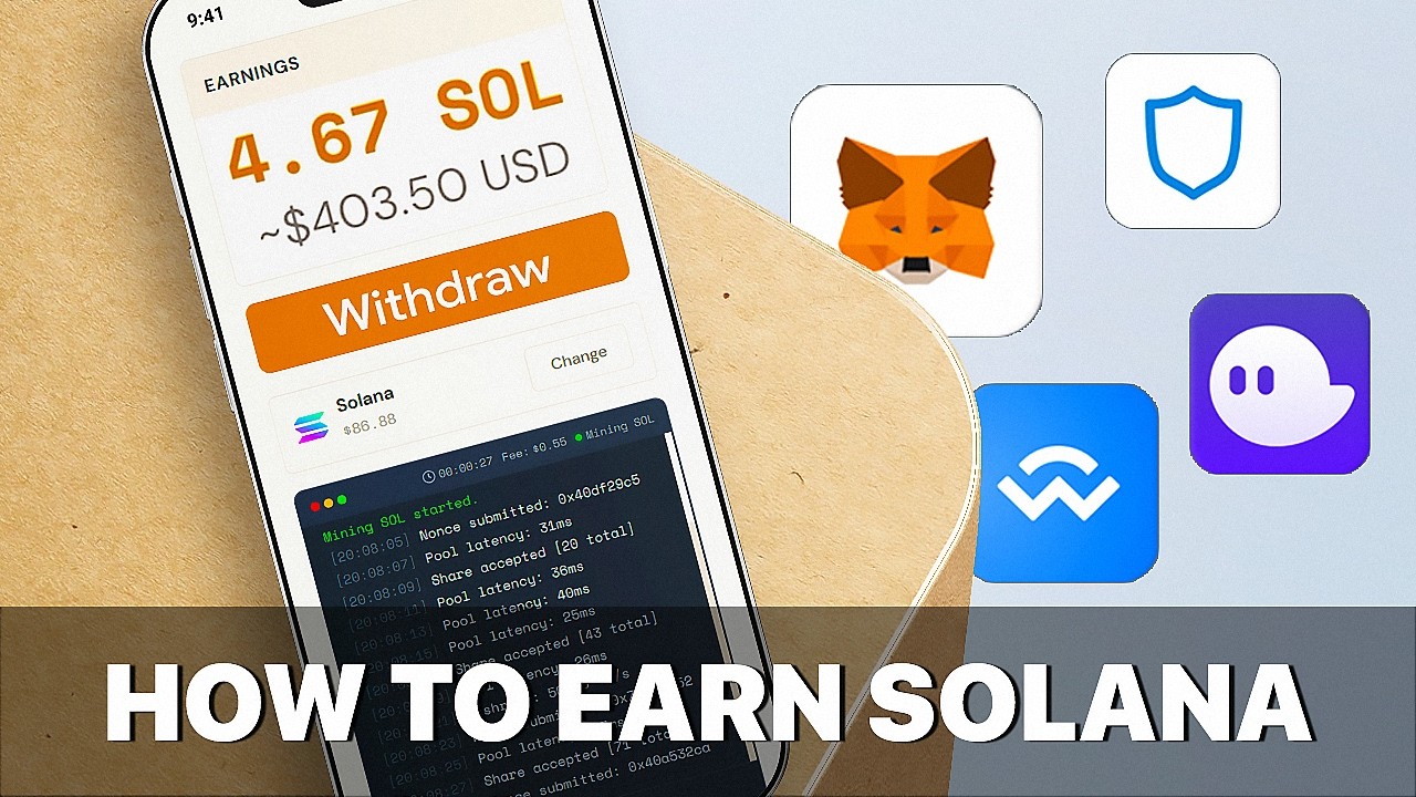 Solana (SOL) Mining Guide for Beginners | How to Earn SOL Crypto
