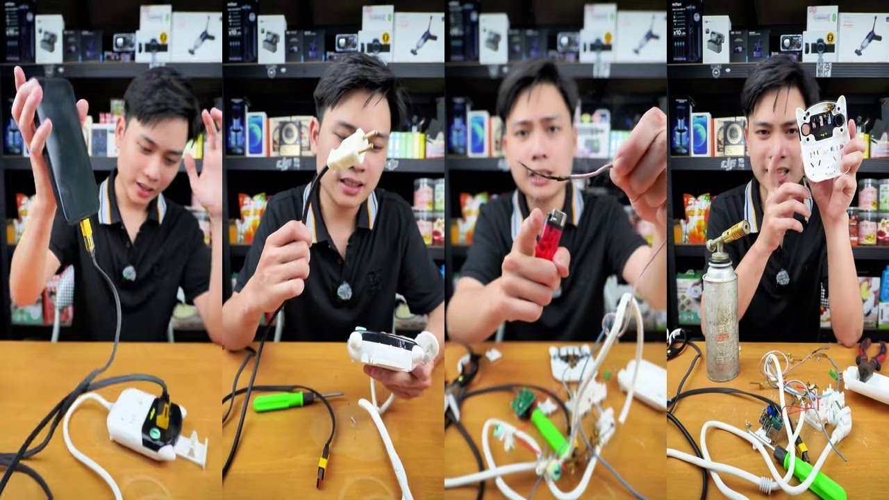 REVIEW Ổ CẮM ĐIỆN HÌNH CON MÈO CUTE NHƯNG CỰC KỲ NGUY HIỂM