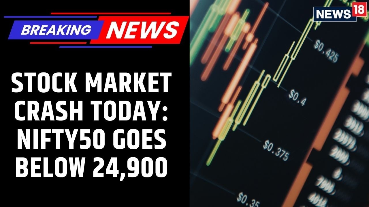 Stock Market News Update: Sensex Tanks Over 950 Points On Mideast Turmoil, Nifty Below 24,900