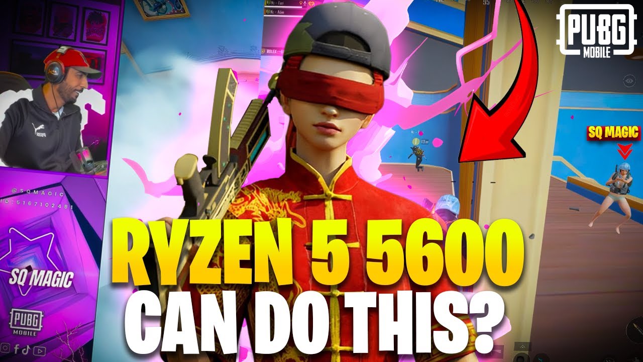 I Tested PUBG Mobile on RX 6600XT AMD RYZEN 5 5600 and Got SHOCKING Results