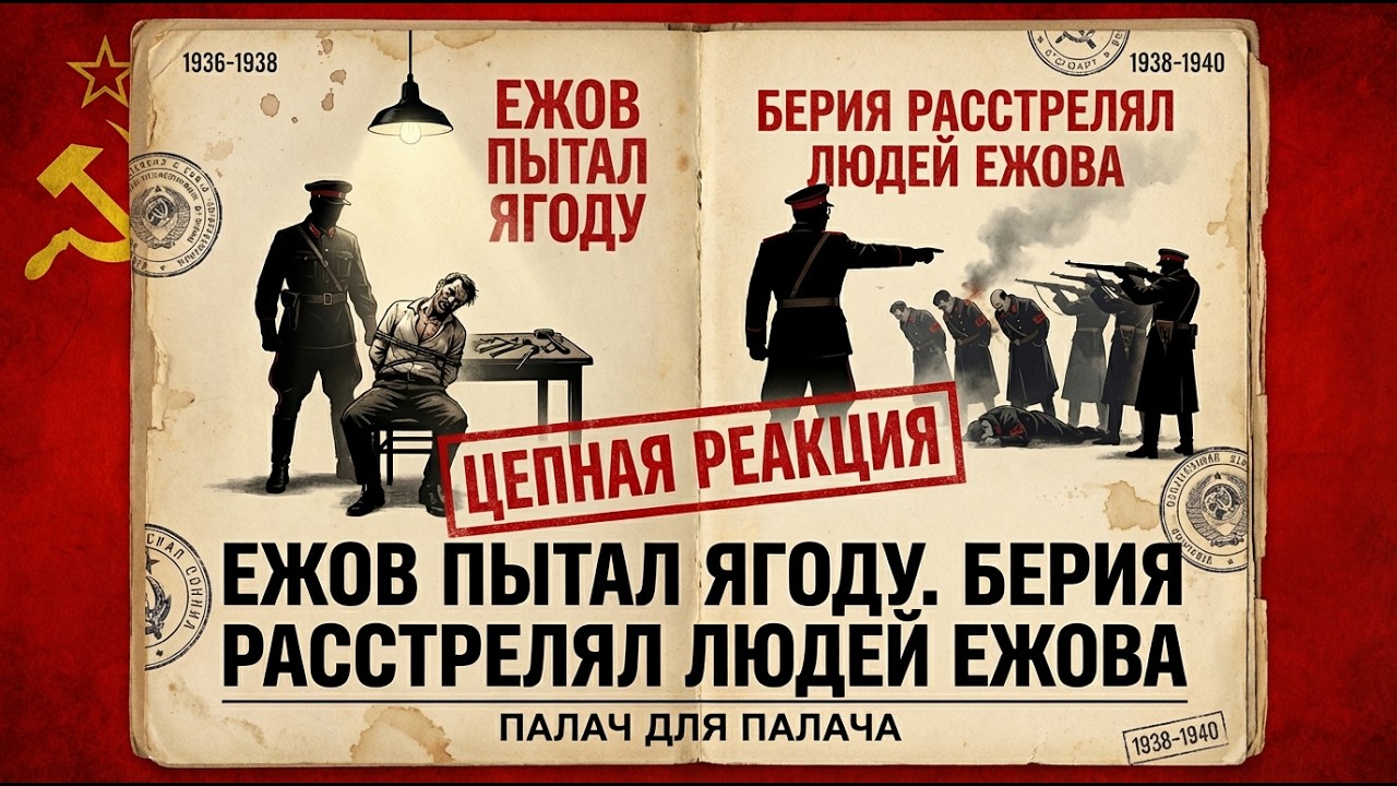 ЯГОДА, ЕЖОВ, БЕРИЯ: Все 3 Наркома НКВД Расстреляны. Система, Которая Уничтожала Своих Создателей