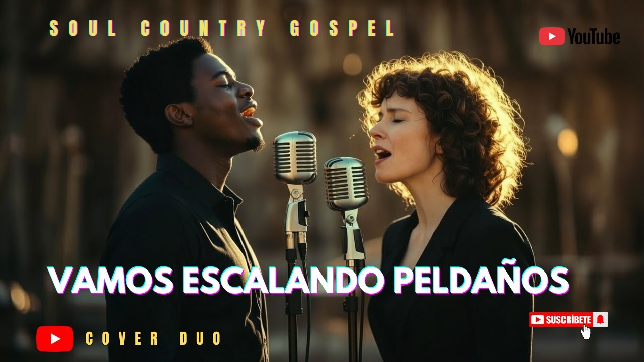 Vamos Escalando Pelda&ntilde;os | Dueto | Soul Country Gospel |  Blues Worship #musicacristiana #2026