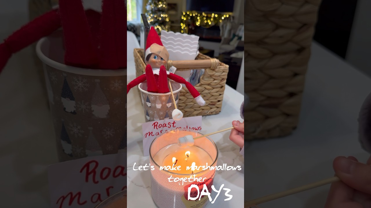 Seven creative ideas we did with the elf this Christmas  #funny #creative ￼