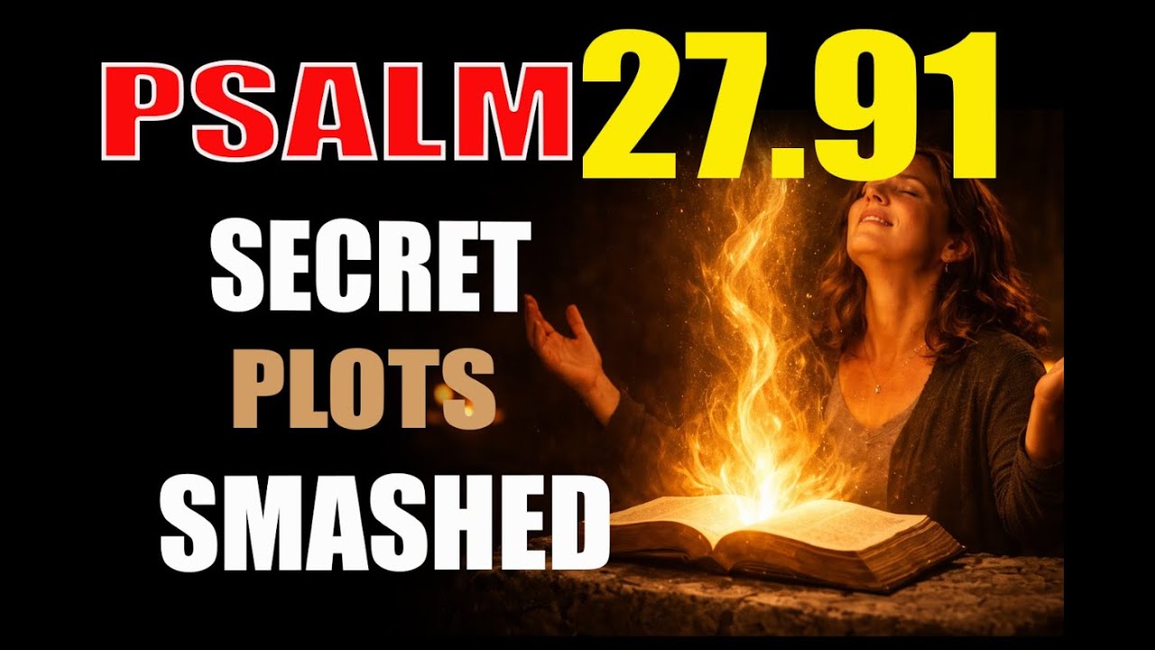 PSALM 27+91:PRAYER This To SMASHES Every Secret Plot Against Your Name Nothing Survives This Prayer!