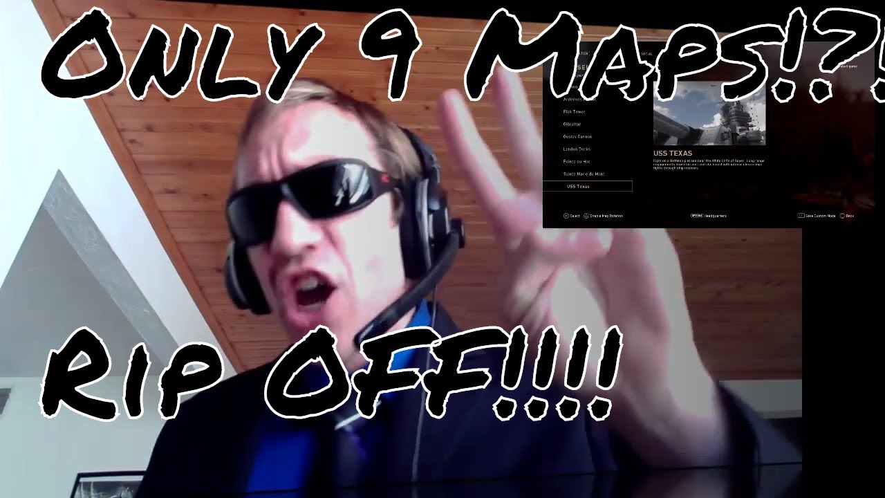 COD WW2 SUCKS!!! ONLY 9 Maps RANT :XXXXX