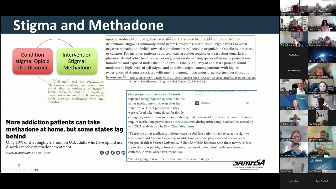 Overview of Updated Opioid Treatment Program (OTP) Regulations