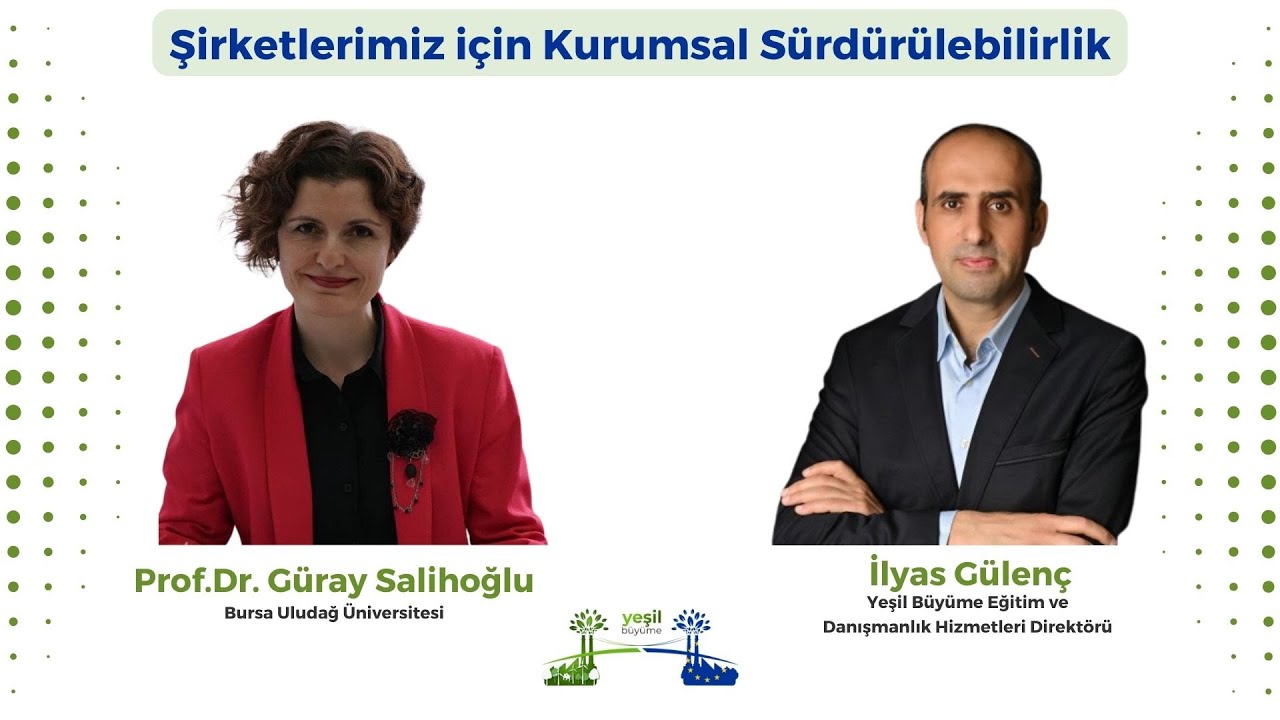 Prof.Dr. Güray Salihoğlu - Şirketler için Kurumsal Sürdürülebilirlik