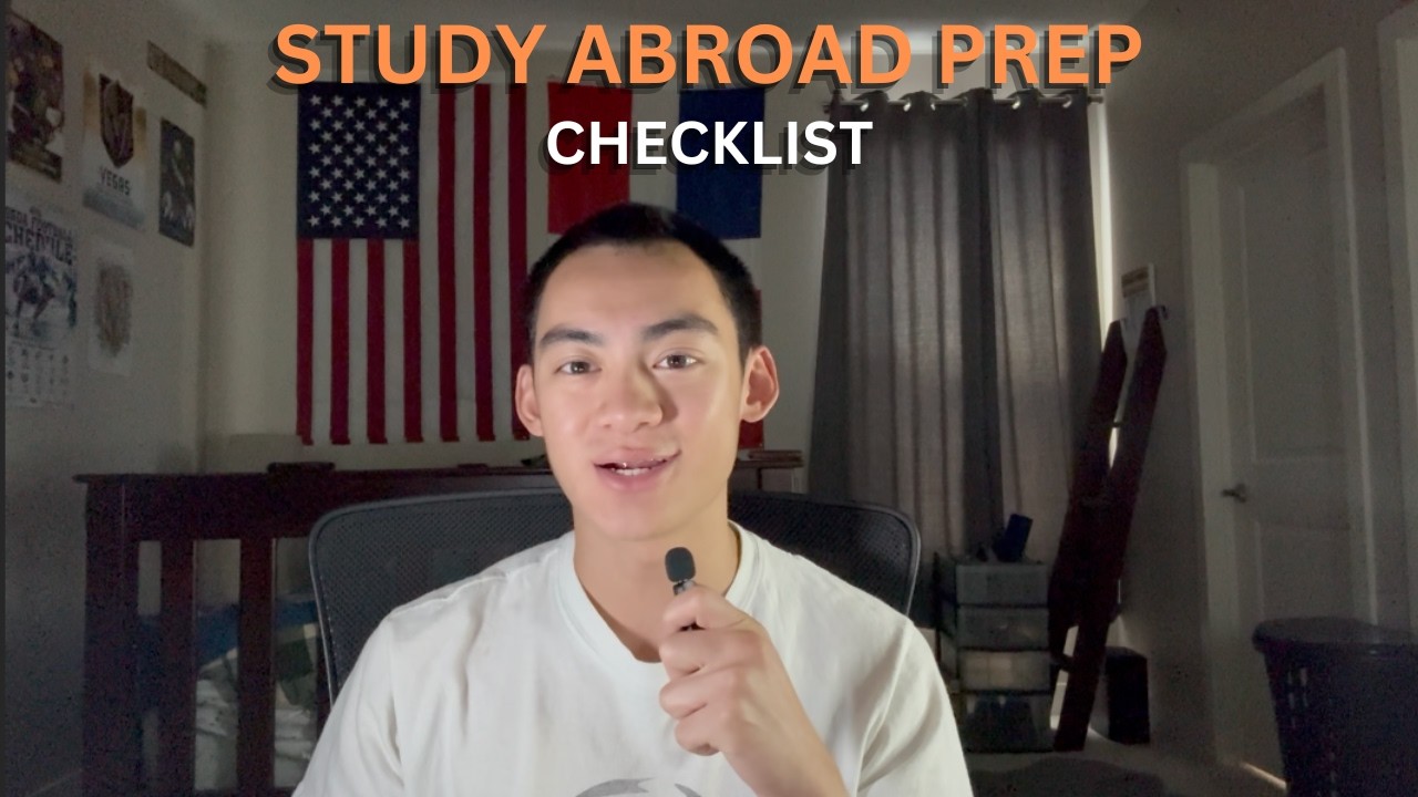 My Study Abroad Checklist (Spain)