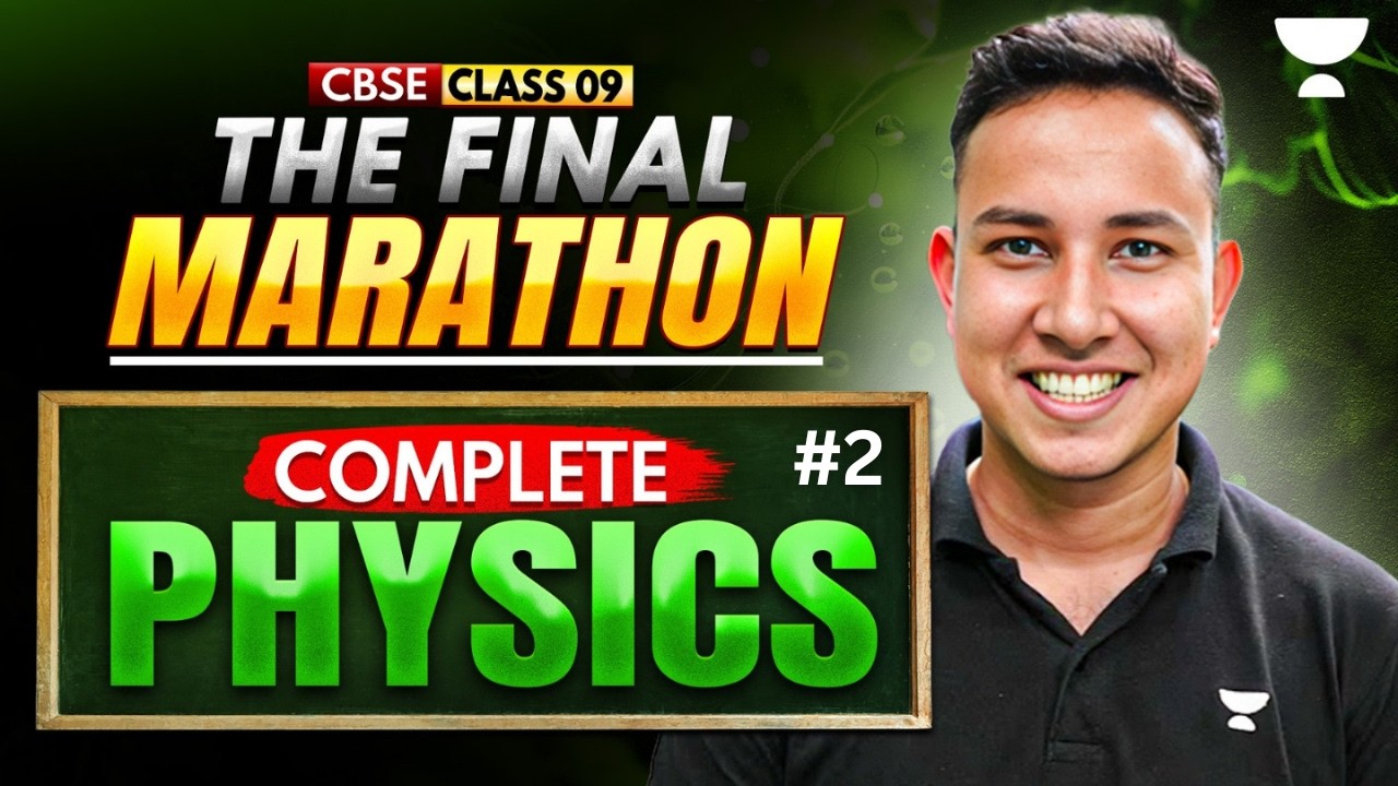 Physics Most Important Questions | Class 9 Physics Final Exam 2026 | Alok Sir