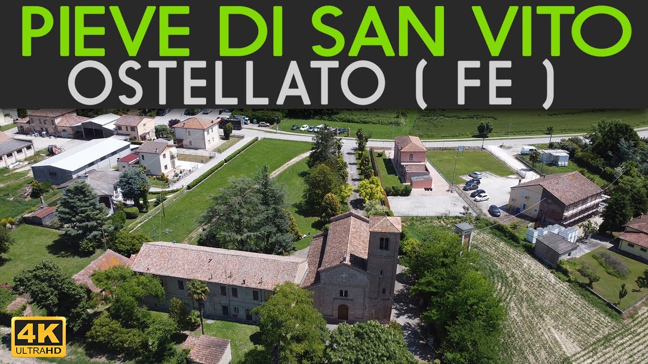 La PIEVE DI SAN VITO a Ostellato ( Ferrara )
