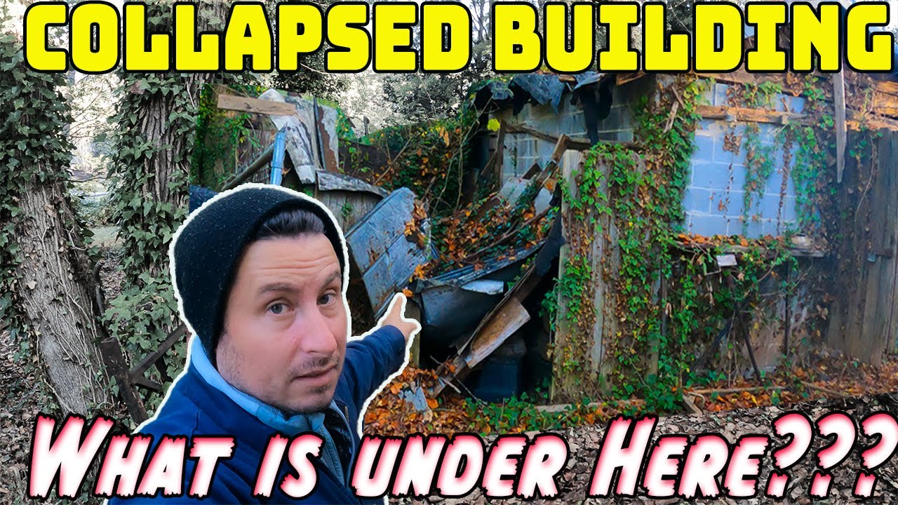 Classic Car Parts in this Collapsed Abandoned Building *Former Pony Stable Turned Car Parts Hoard