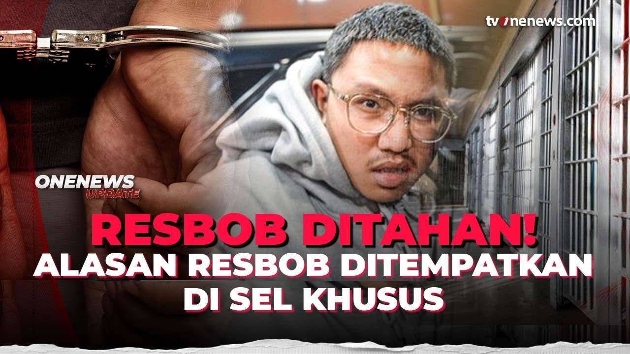 Resbob Ditempatkan di Sel Khusus Polda Jabar, Ini Alasannya | OneNews Update