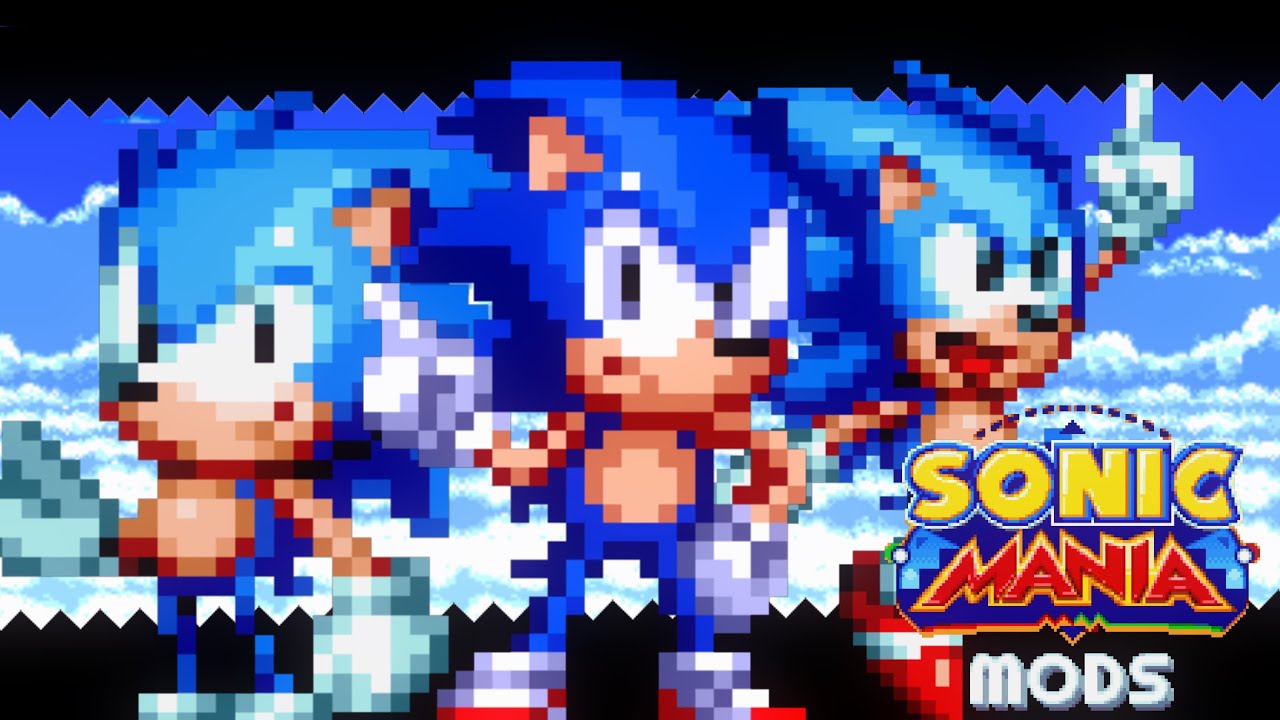 ✪ TOP 3 SONICS IN SONIC MANIA ✪  - Sonic Mania Mods