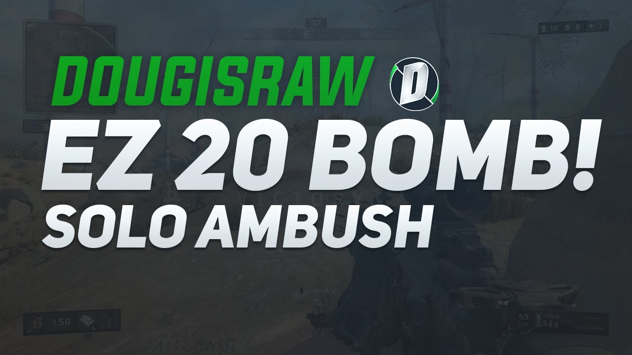 20 SOLO BOMB!? | CALL OF DUTY BLACKOUT