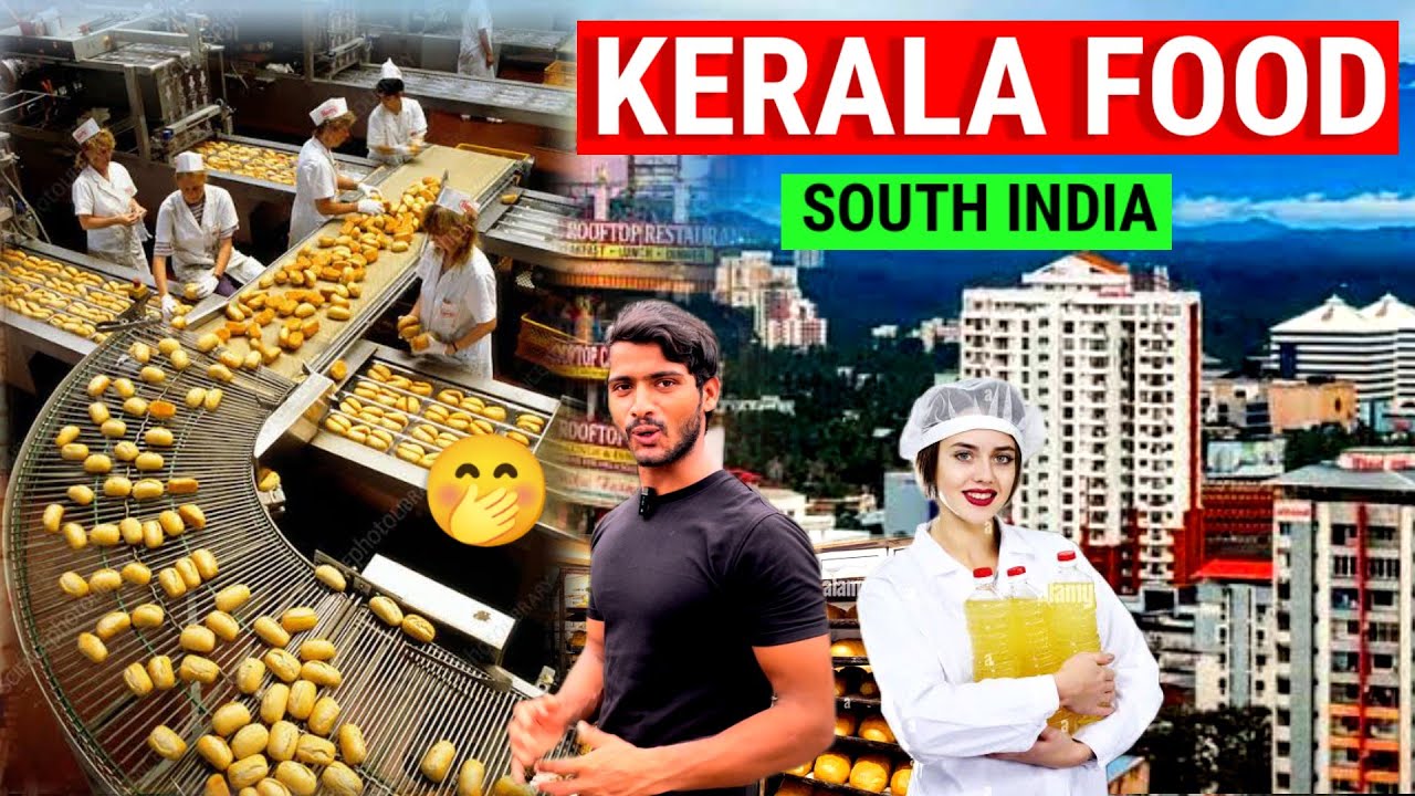 South India Kerala Food Factory 👌✅ #keralavlogs #vlog #kozhikode #food 