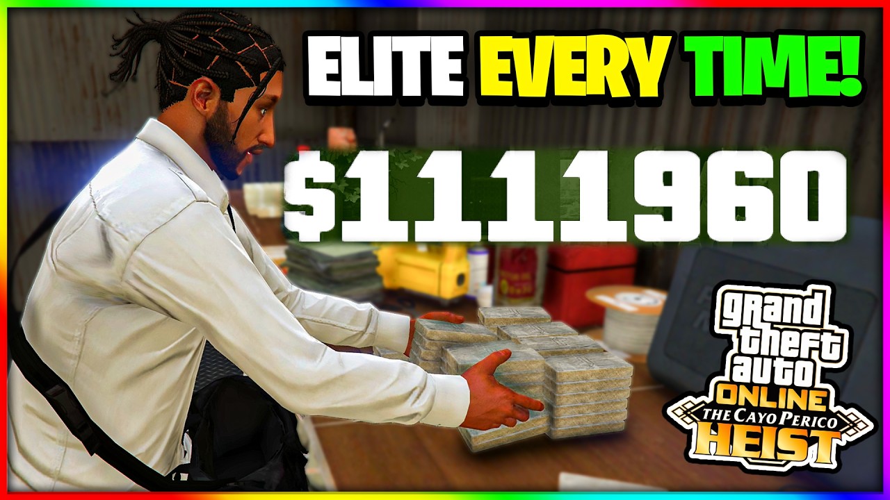 How to Get the Elite Challenge in the Cayo Perico Heist EVERY TIME