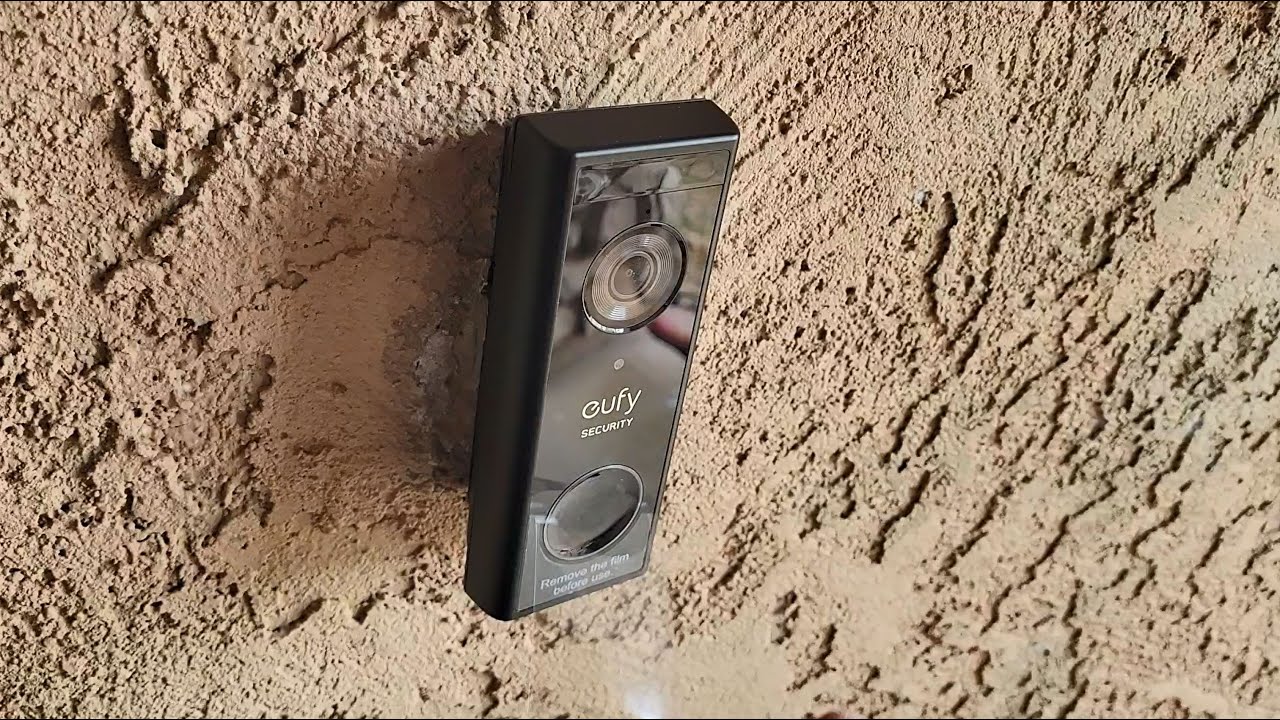 eufy 2k 門鈴攝像頭安裝，可有線可無線，免月費!! (eufy 2k doorbell camera. Wired and wireless. No subscription needed!!)