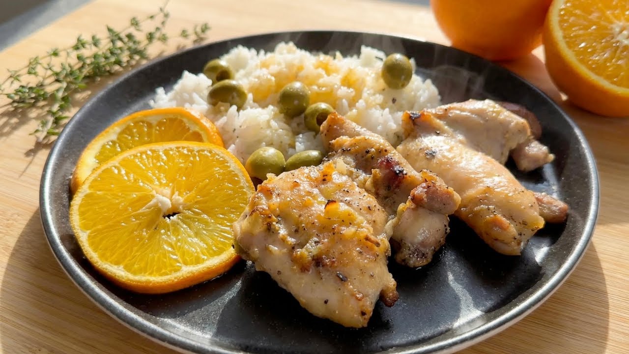 Italian Orange Chicken & Olives (One-Pan, 35 Minutes) 🍊🍗