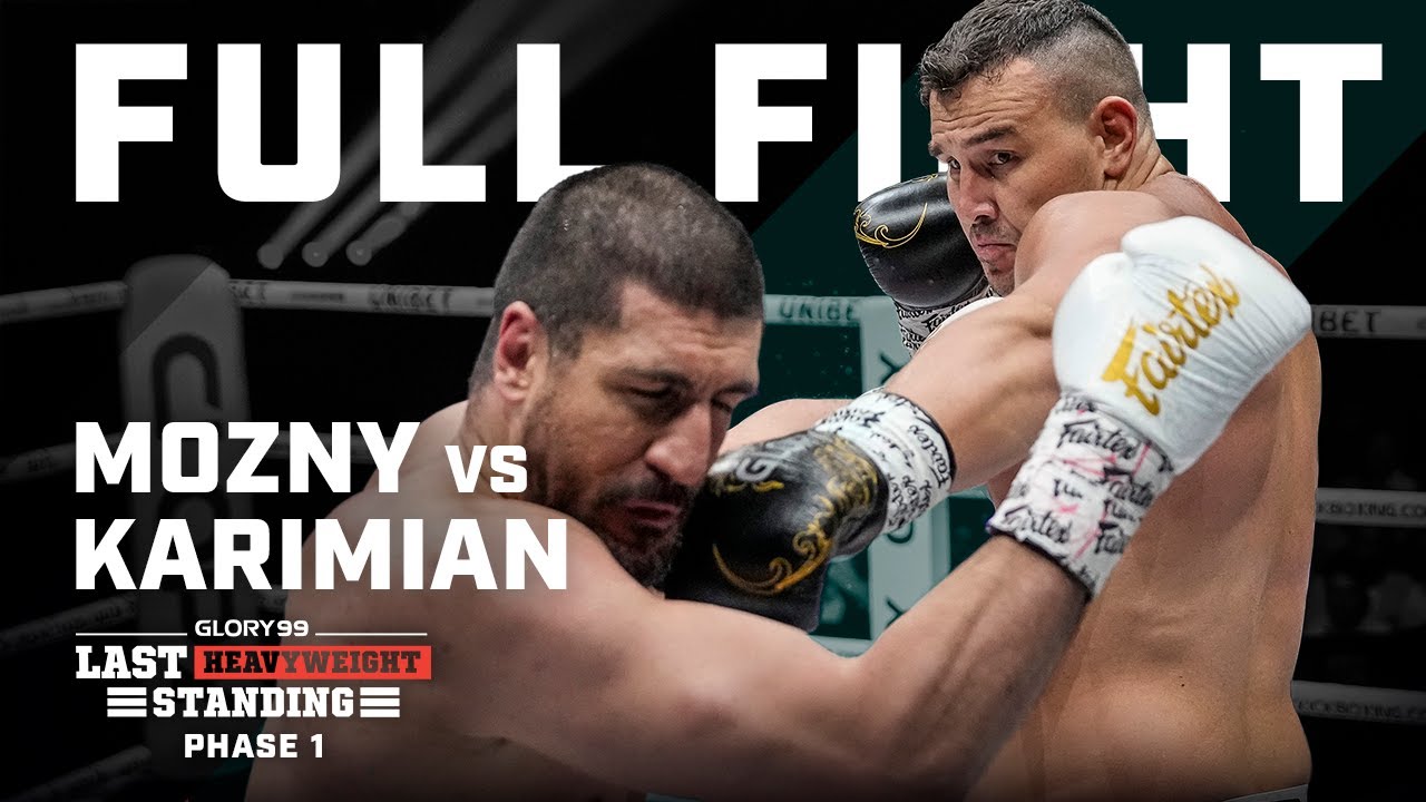 Mozny's REVENGE over Sina 😤 Tomas Mozny vs. Sina Karimian | GLORY 99