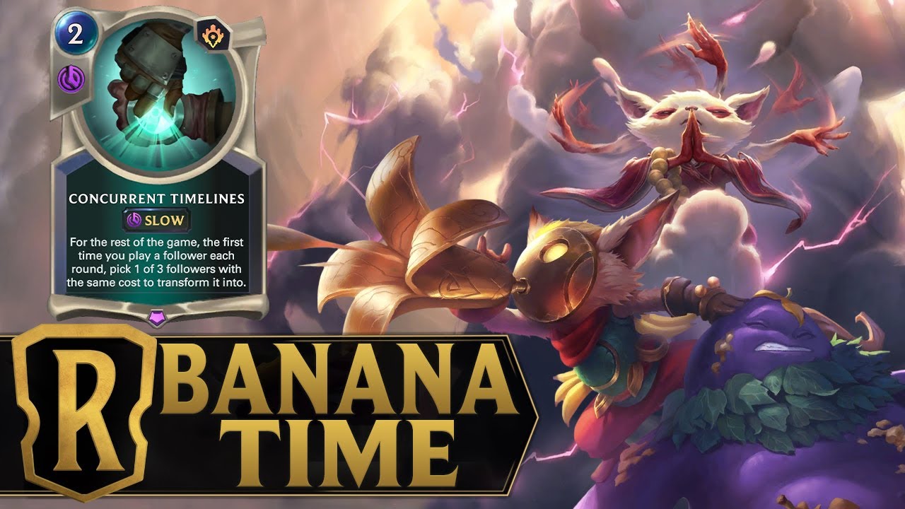 It's Banana Time !!! Norra & Rissu Deck - Legends of Runeterra