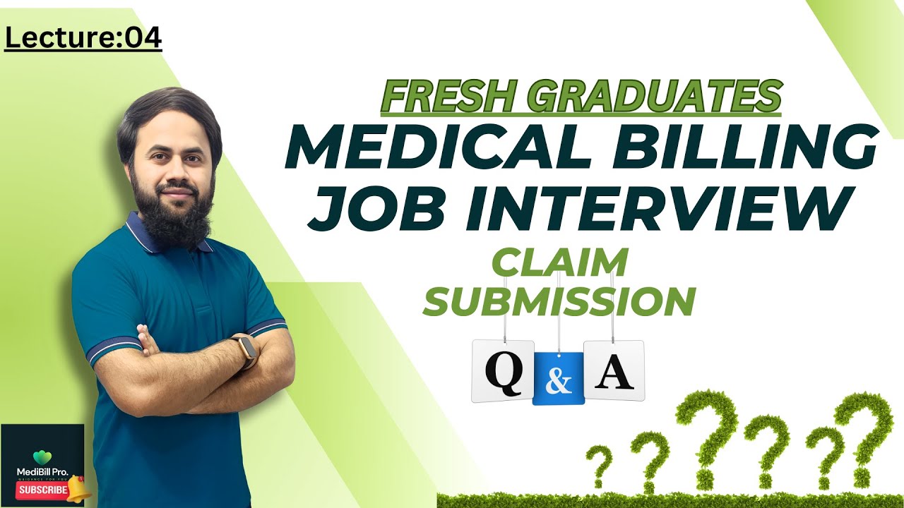 Top 15 Interview Q&A in Medical Billing for Freshers | Claim Submission | CPT | ICD | Lecture 04