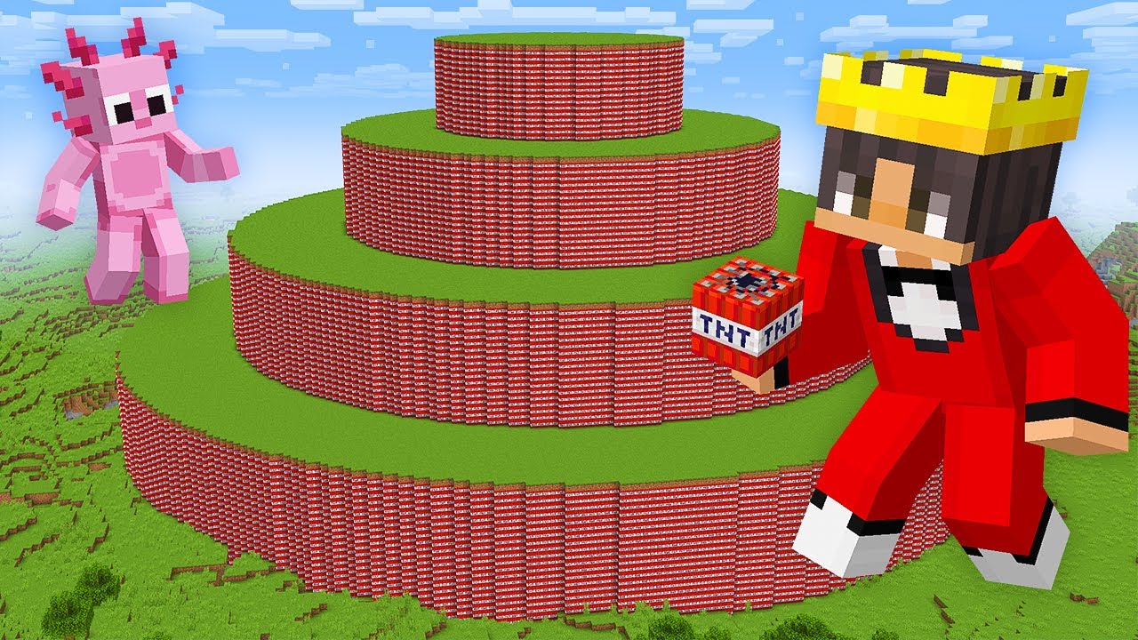 Minecraft's Largest TNT Explosion!