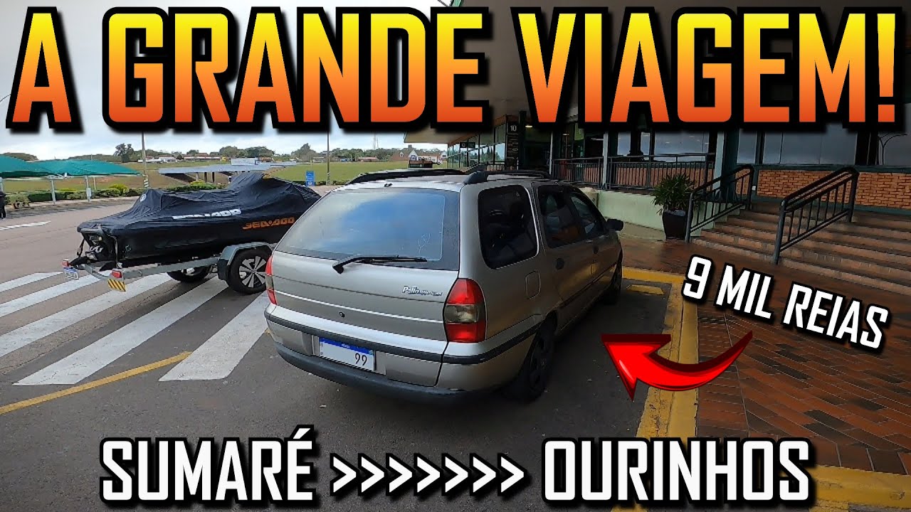 COMO FOI VIAJAR COM UM CARRO DE 9 MIL REAIS? WEEKEND 1.6 16V DEU CONTA DA SUA PRIMEIRA VIAGEM?