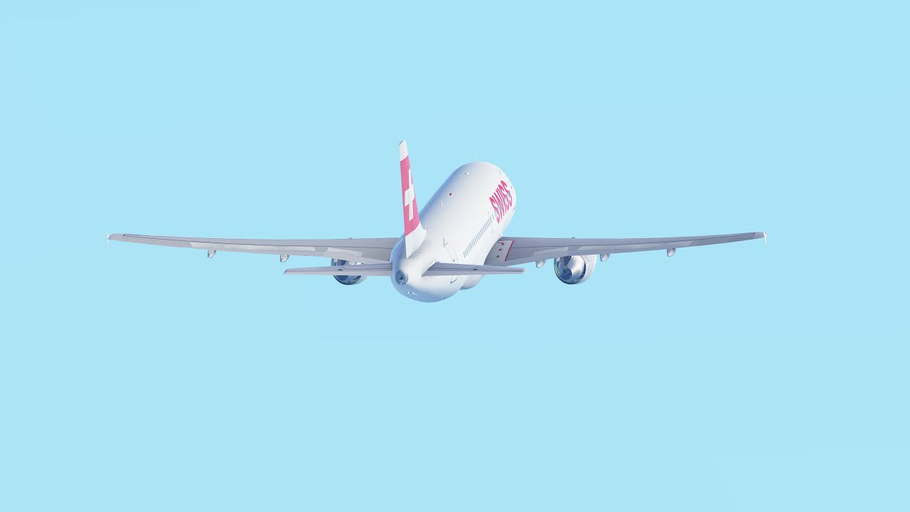 Swiss International Air Lines Airbus A319-100 takeoff ZRH/LSZH RWY 10 (Infinite Flight)