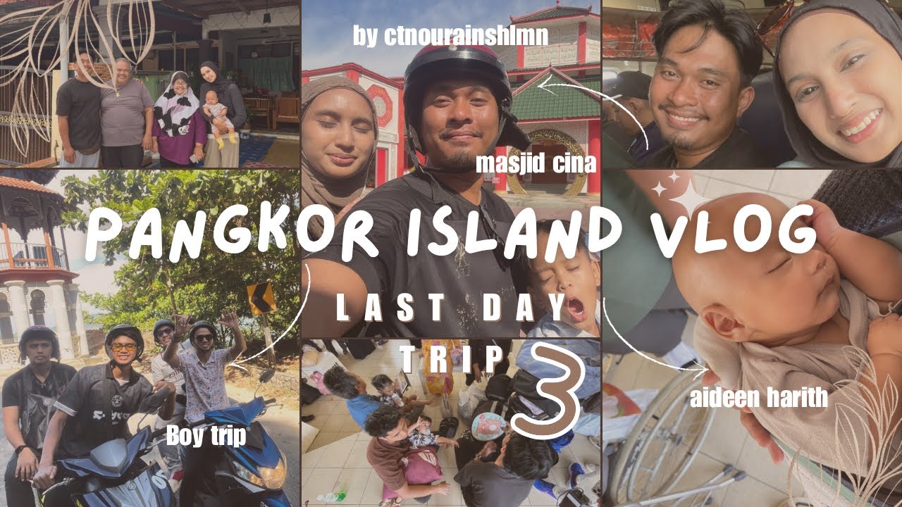 PART 3 | Pangkor Island with whole family | TravelVlogTrip