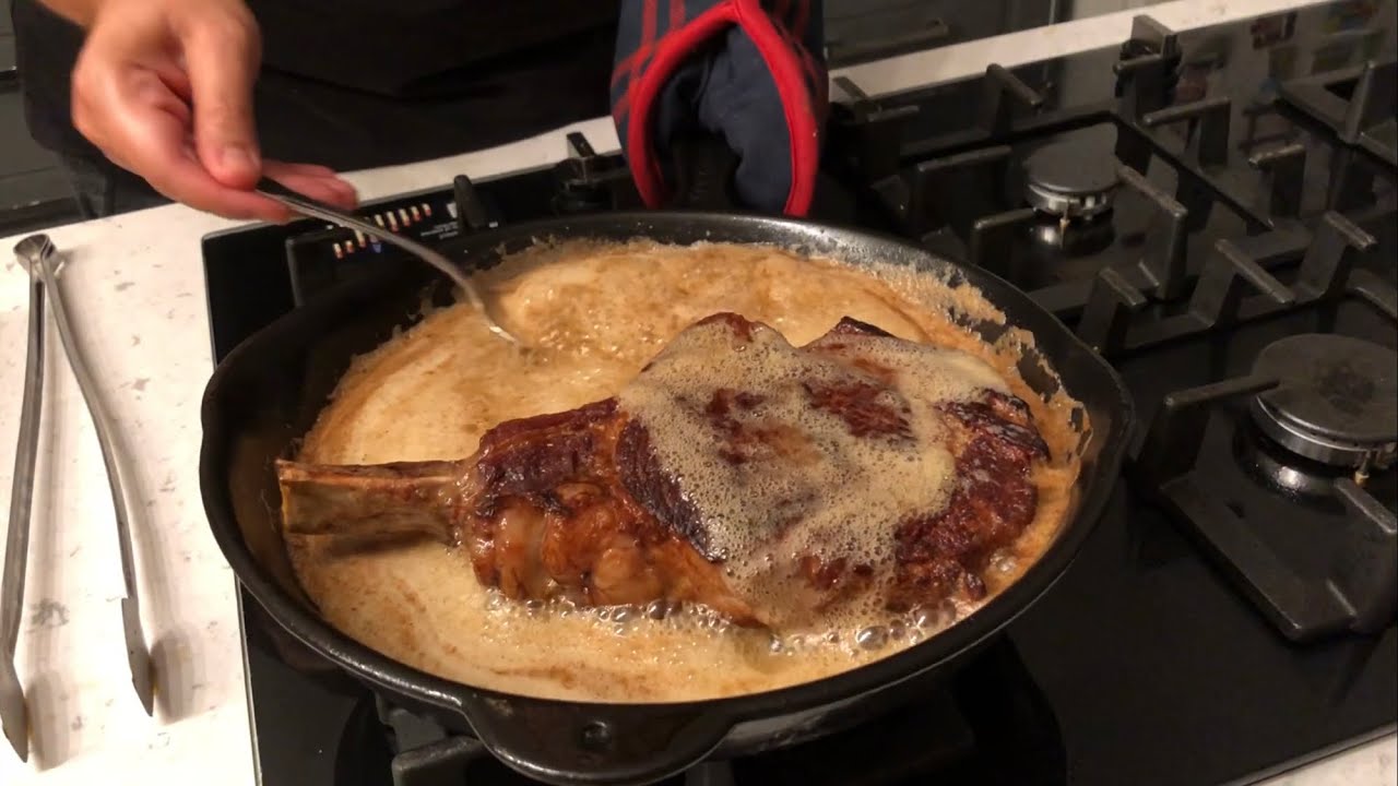 Tereyağı Banyosunda 75 G&uuml;nl&uuml;k Baba Bir Et Pişirdik | 75 Days Dry-Aged steak in a Bath of  Butter