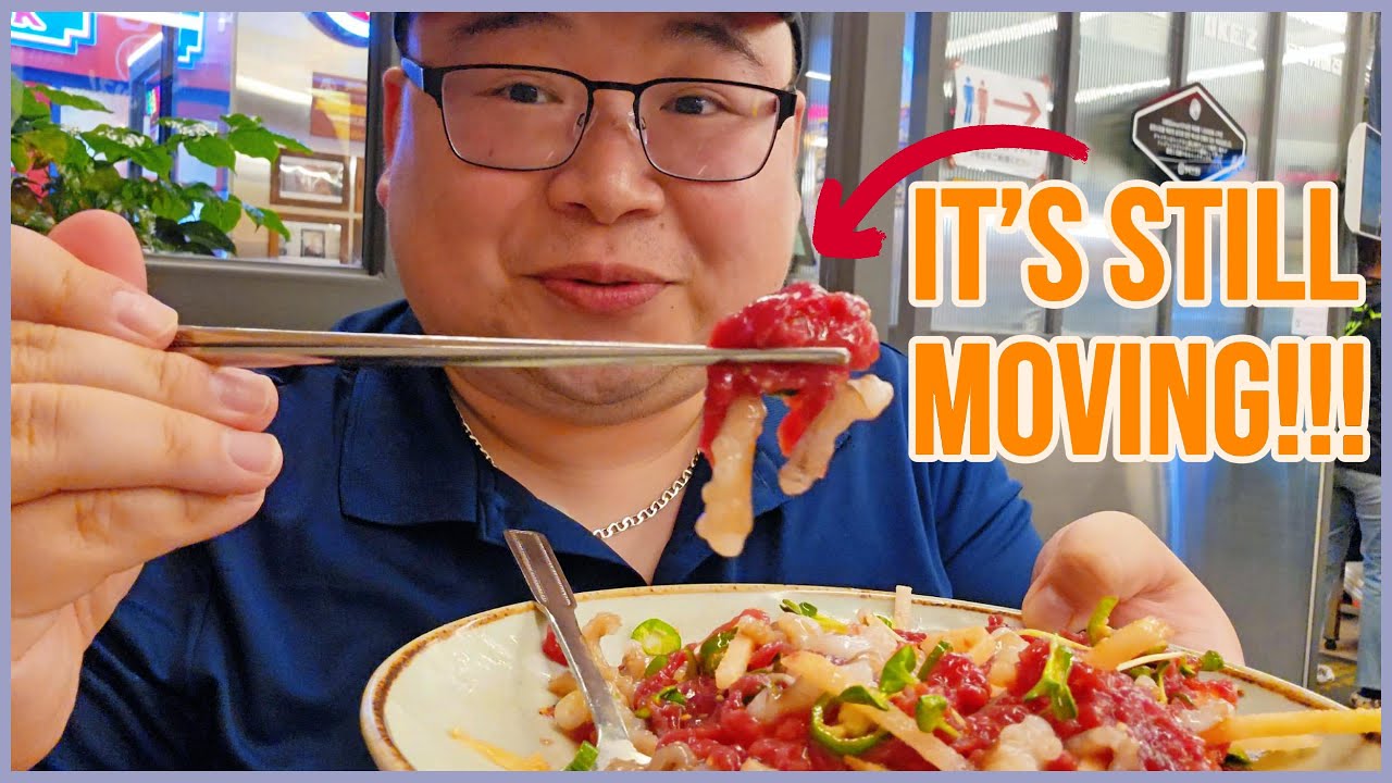 I Ate Korea’s Most Extreme Raw Foods!