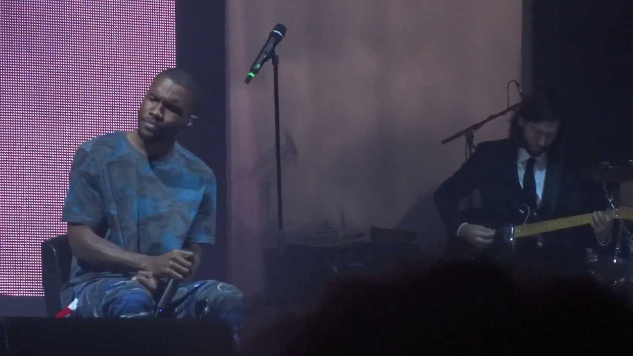 Frank Ocean - Wiseman (live in Paris)