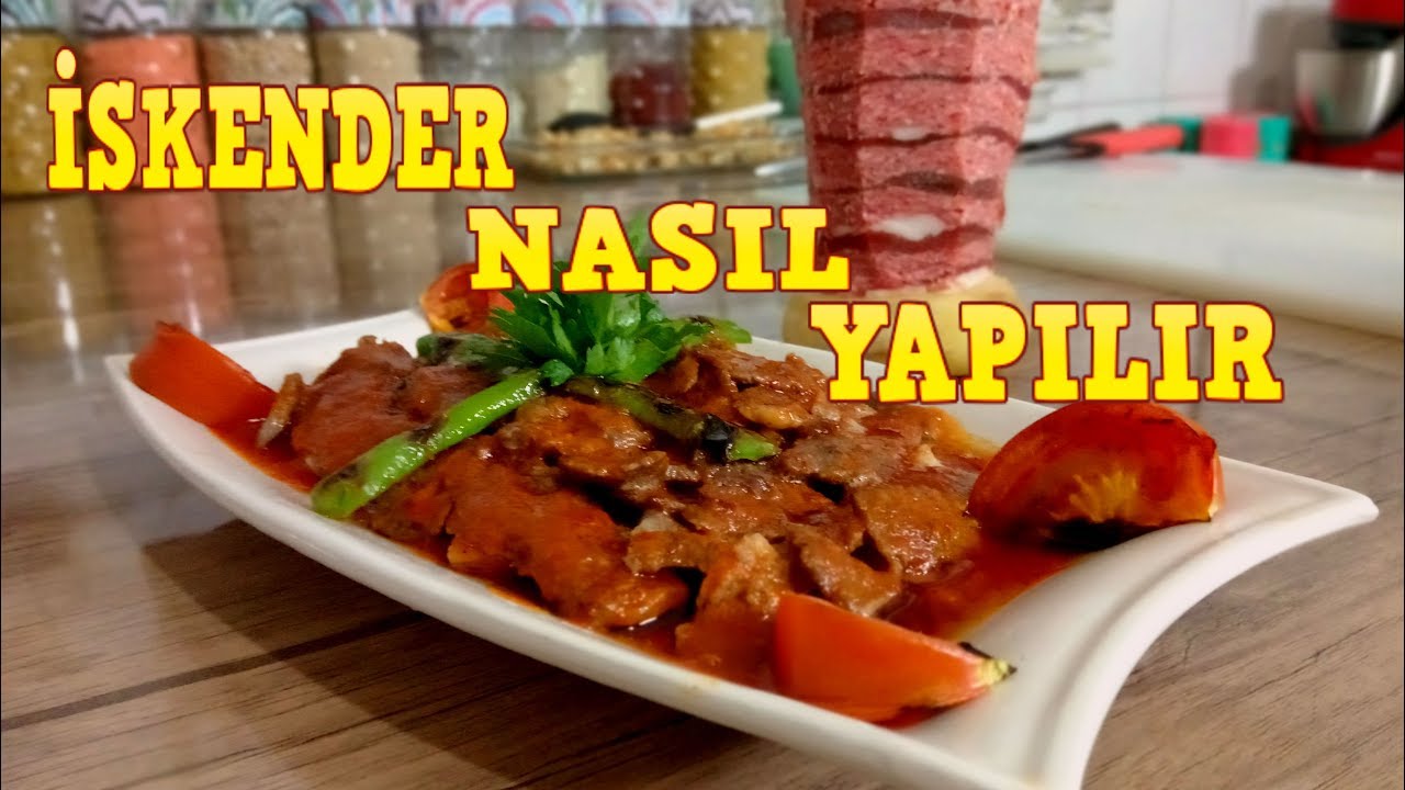 EVDE İSKENDER NASIL YAPILIR?- ET DÖNER NASIL TAKILIR?-İSKENDER SOSU TARİFİ