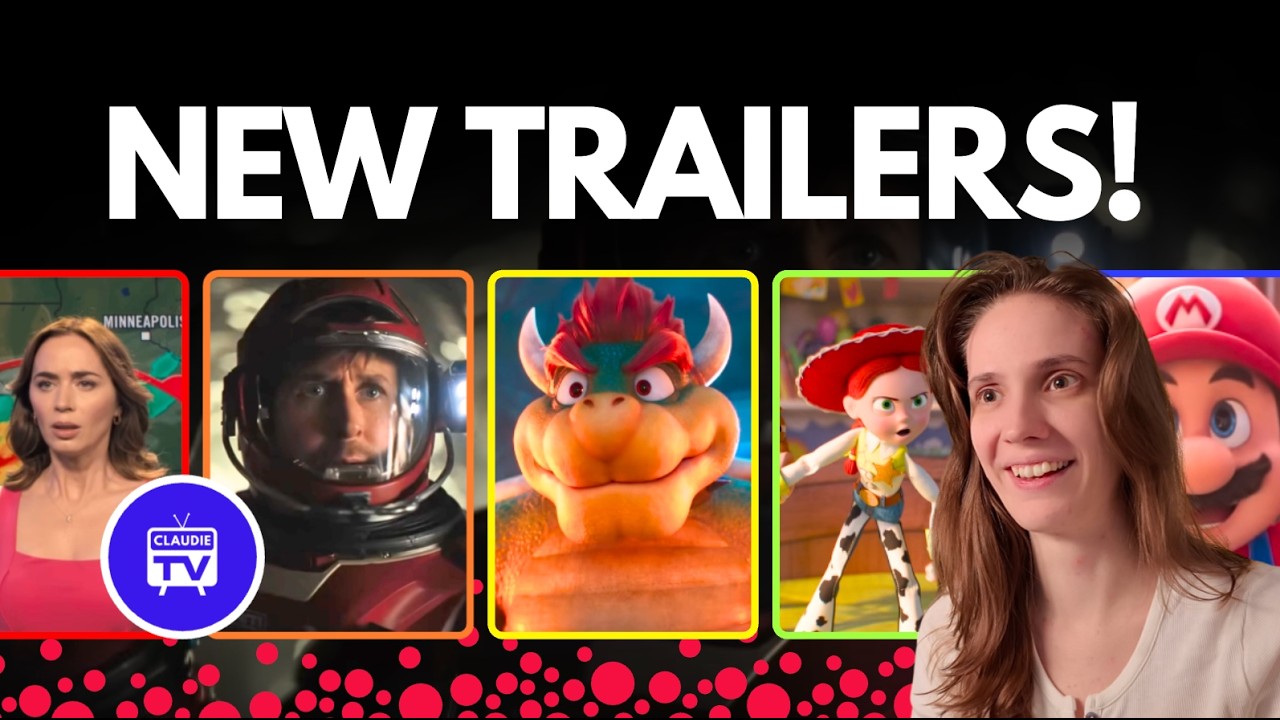 Project Hail Mary, Disclosure Day, Super Mario & More | Reacting To Trailers! | ClaudieTV