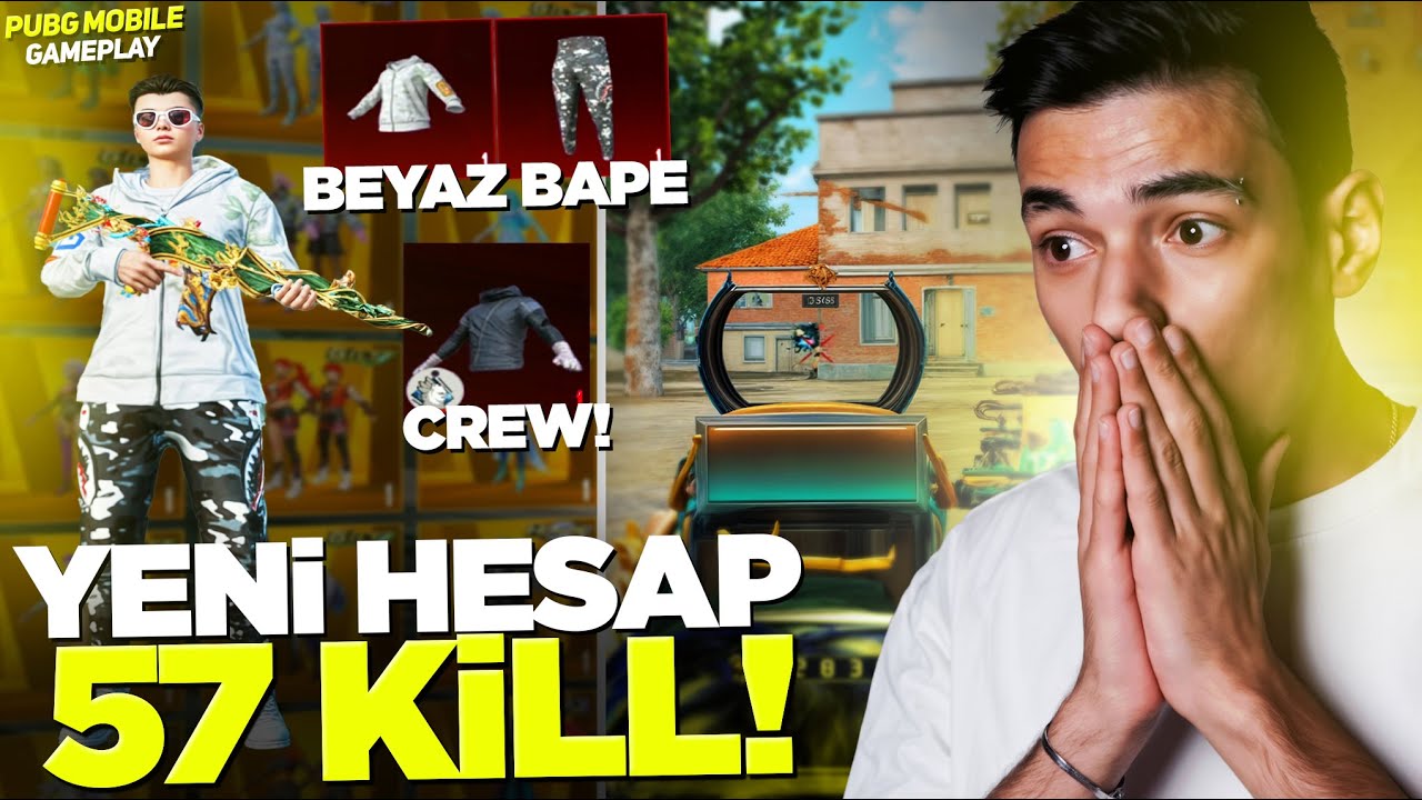 1vs4 57 KİLL DİYORUM! (FULL BAPELİ YENİ HESAP)