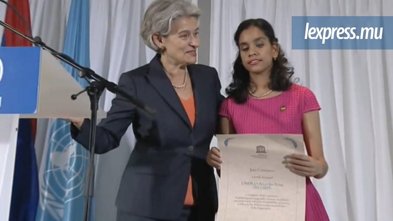 Unesco: Jane Constance officiellement «Artist for peace»