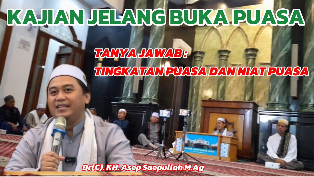 NIAT PUASA & TINGKATAN PUASA || Sesi Tanya Jawab. Cikarang 20 Februari 2026