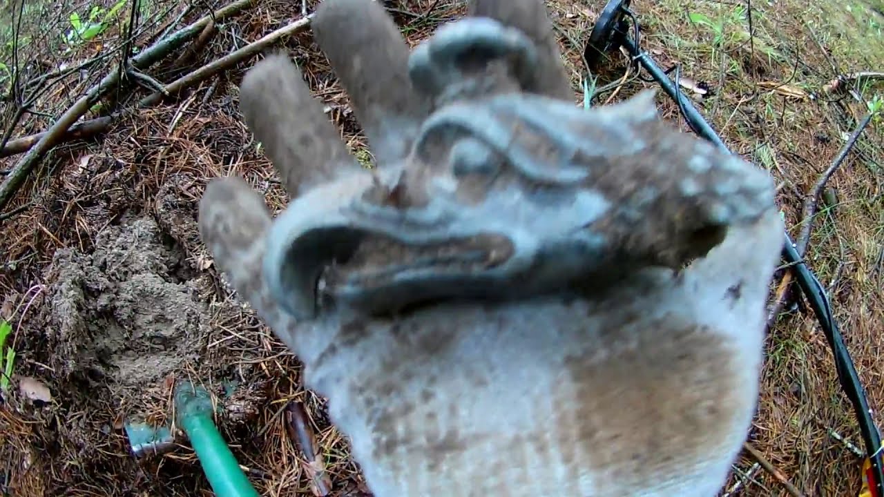 wykopki cenne znalezisko trafiłem metal detector  gold  garrett ace 250 piekny orzeł jest i złoto...