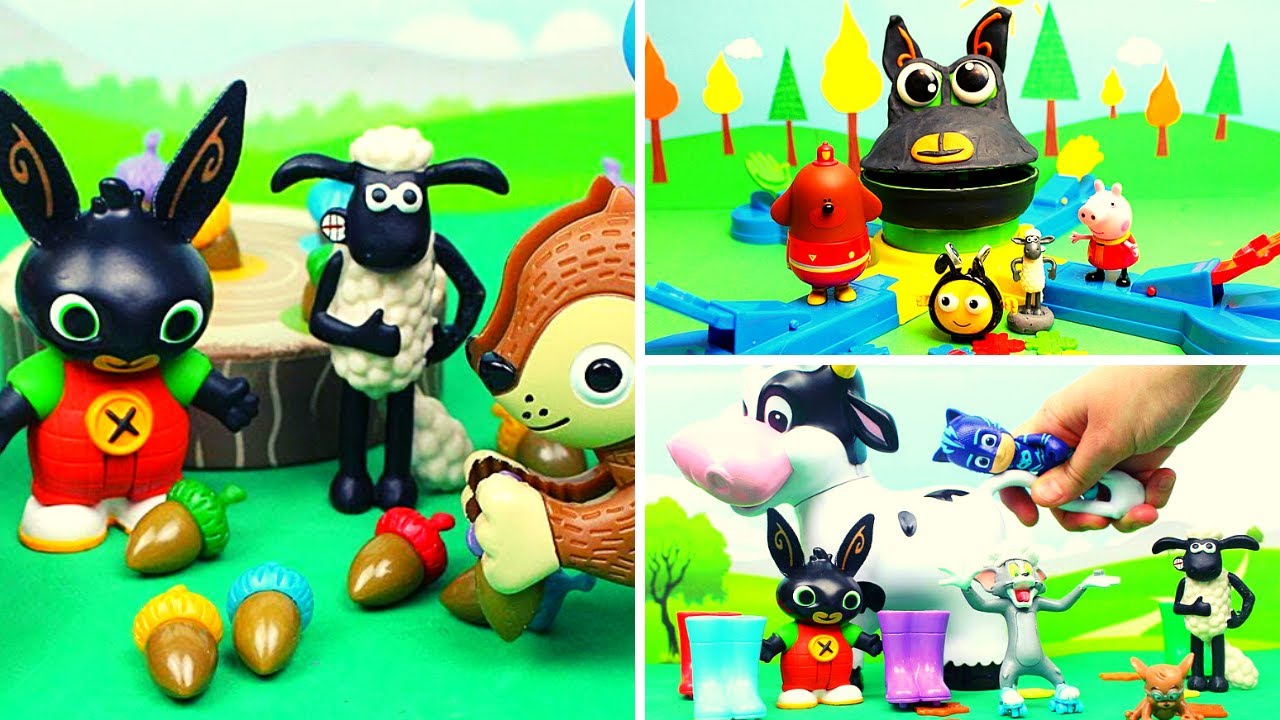 Sfidiamoci e divertiamoci con Shaun 🐑 e tanti amici dei cartoni animati! 🤩 [Challenge Compilation]
