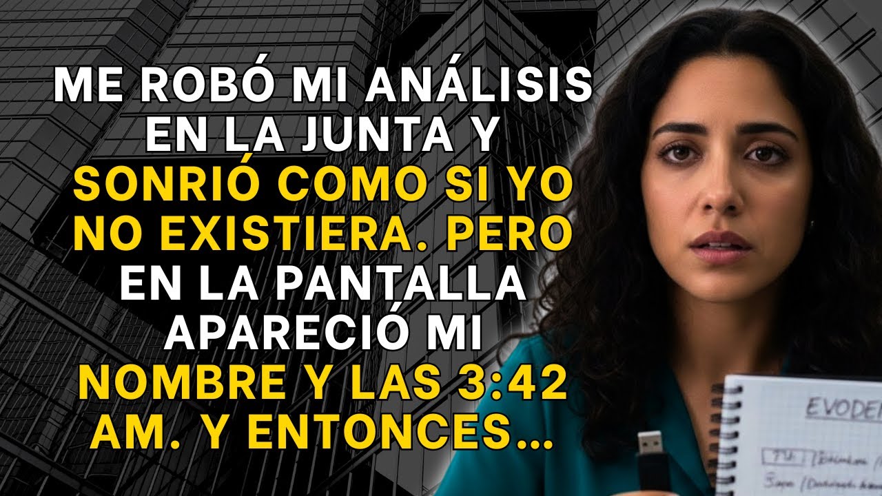 Se Atribuyeron Mi Trabajo En La Junta… Y Los Metadatos Arruinaron El Discurso En Vivo.