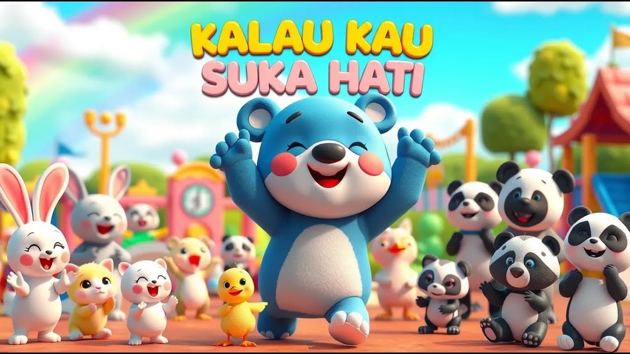 Kompilasi Lagu Anak Kalau Kau suka Hati, Bangun Tidur & bintang kecil – Lagu Anak | Beruang Biru