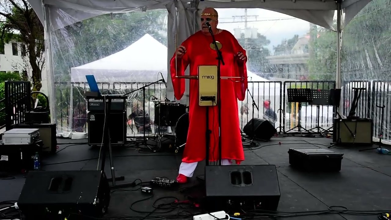 Stephen Hamm, the Theremin Man, July 9, 2022