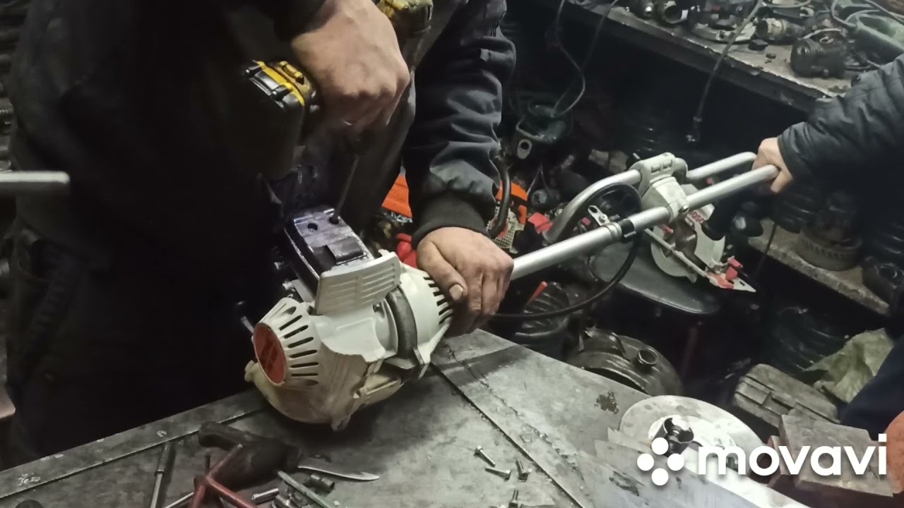 STIHL FS100 не заводится. В Солнечногорске сделать за 1500 рублей не смогли. Починил за 1000 рублей